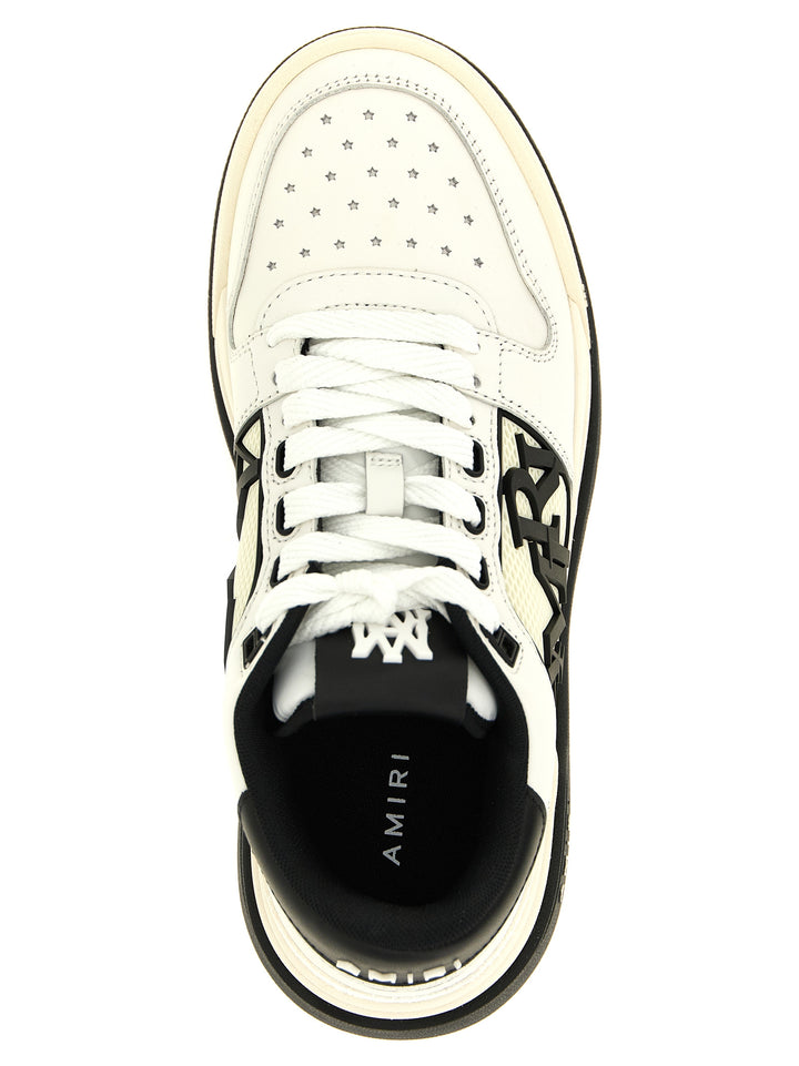 Amiri Bicolor Calfskin Athletic Sneakers