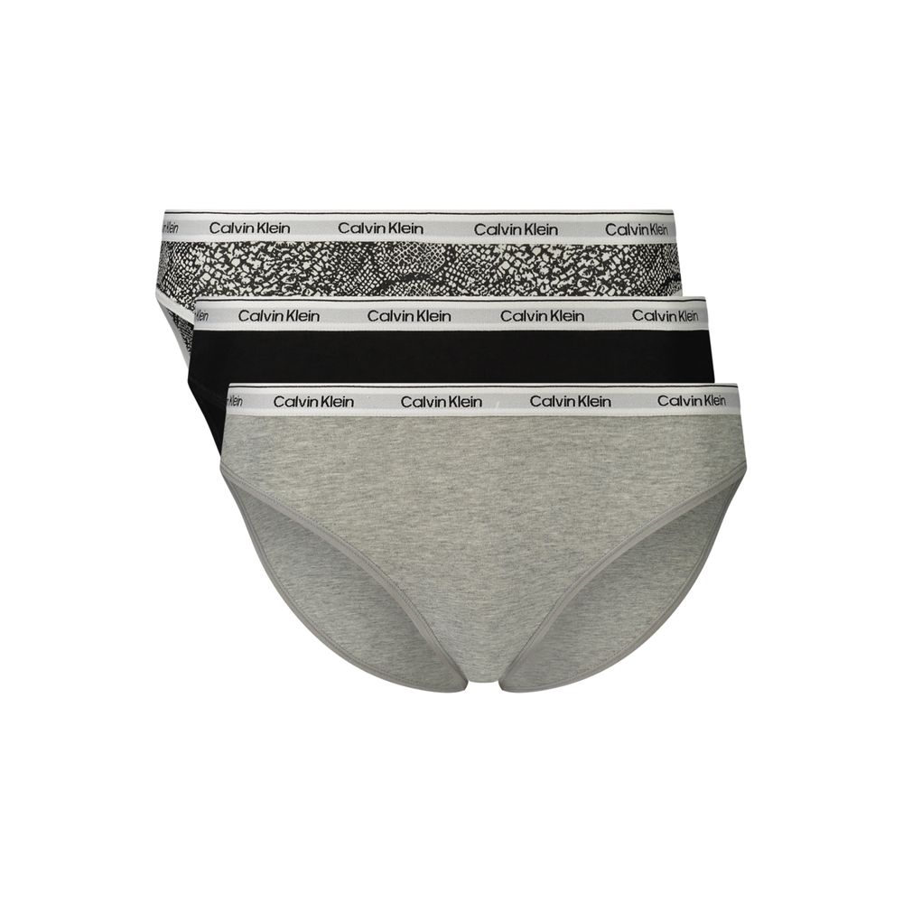 Calvin Klein Gray Cotton Women&
