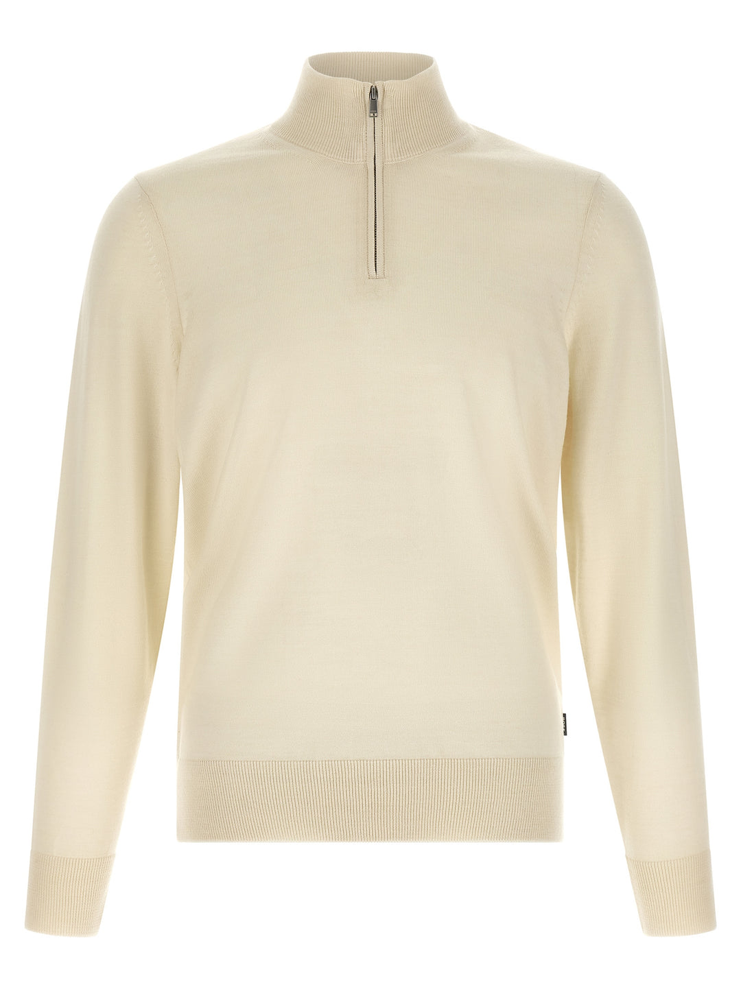 Hugo Boss Beige Virgin Wool Cardigan