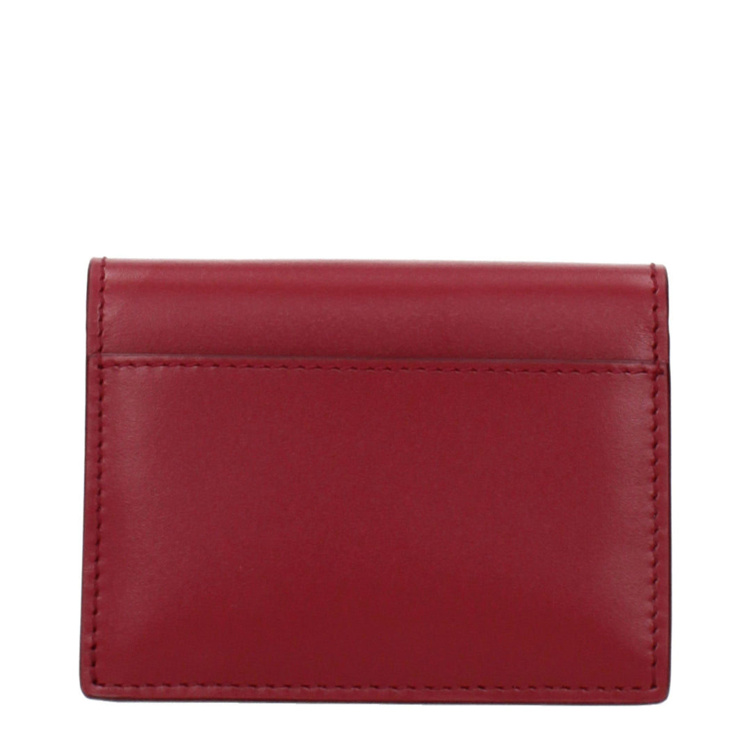 Burberry Pink Leather Cardholder