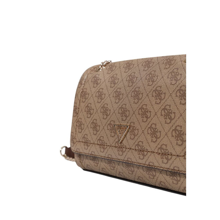 Guess Brown Polyethylene Handbag