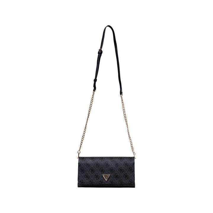 Guess Gray Polyethylene Clutch Bag