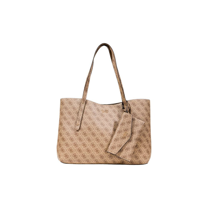 Guess White Polyethylene Handbag