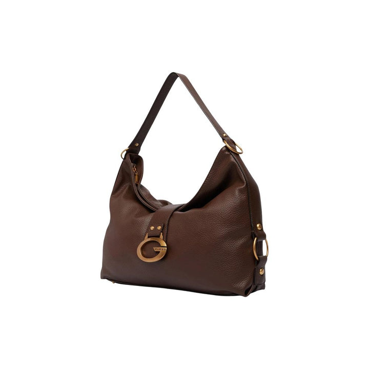 Guess Brown Polyethylene Handbag