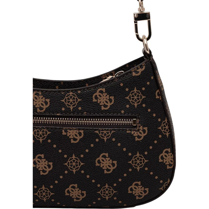 Guess Brown Polyethylene Handbag