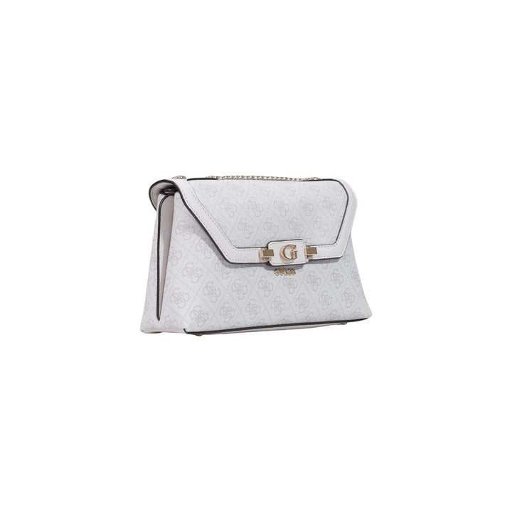 Guess White Polyethylene Handbag