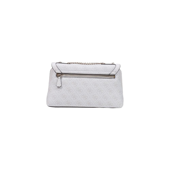 Guess White Polyethylene Handbag