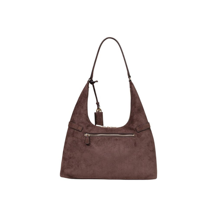Guess Brown Polyester Handbag