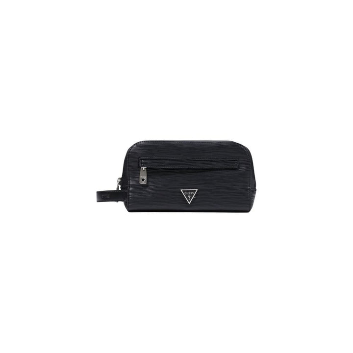 Guess Black Polyethylene Clutch Bag