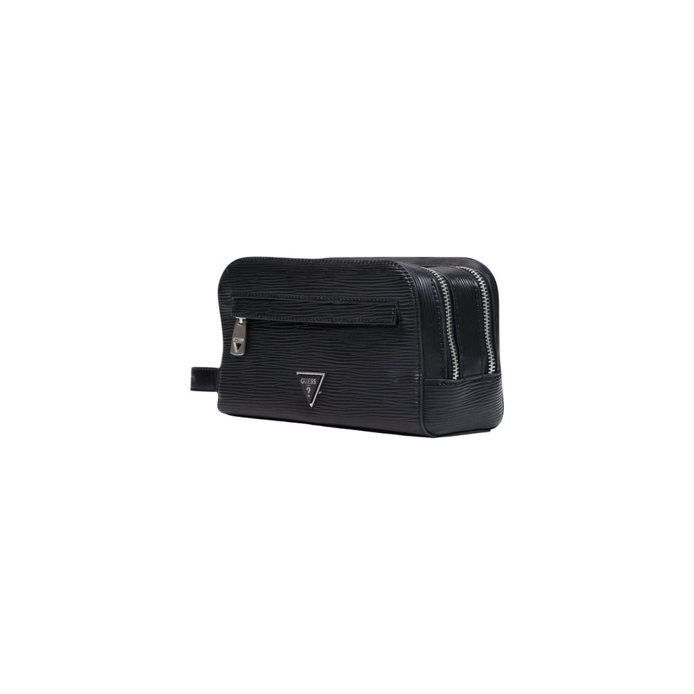 Guess Black Polyethylene Clutch Bag