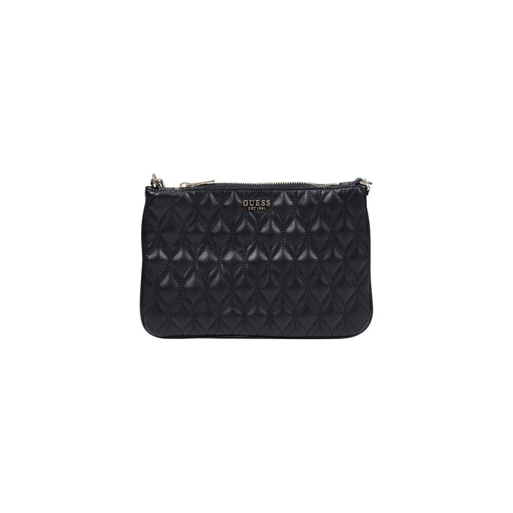 Guess Black Polyethylene Clutch Bag