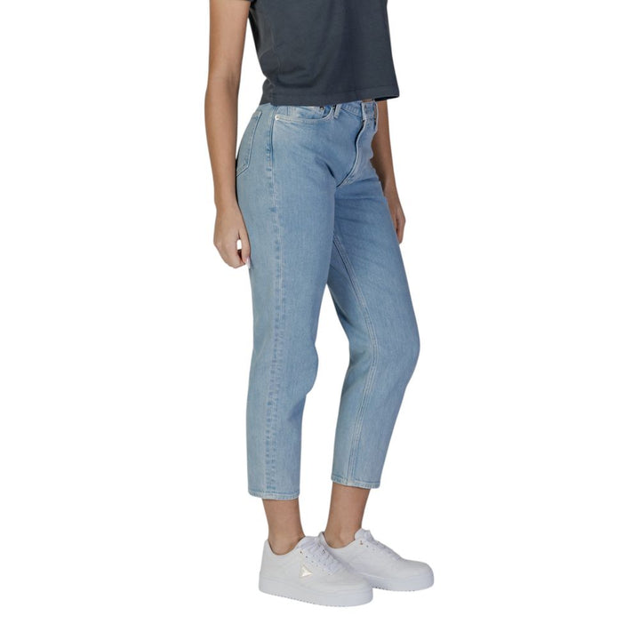 Calvin Klein Jeans Light Blue Cotton Mom Jeans