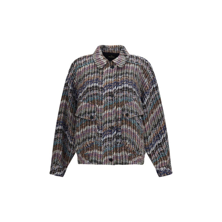 Missoni Multicolor Fabric Full-Length Jacket