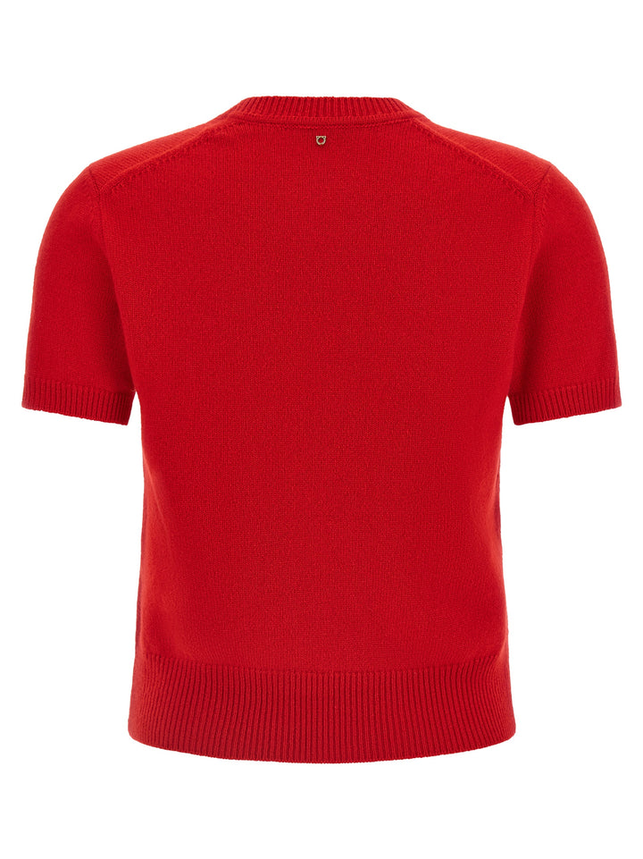 Ferragamo Red Cashmere Sweater