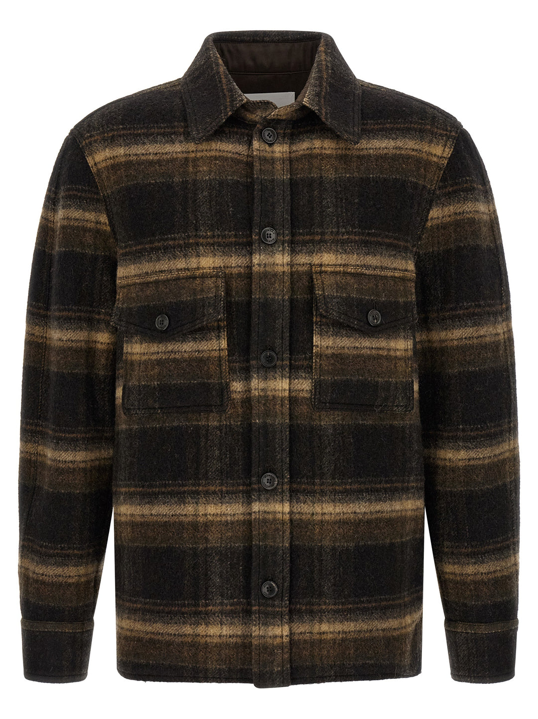 Isabel Marant Brown Wool Full-Length Jacket