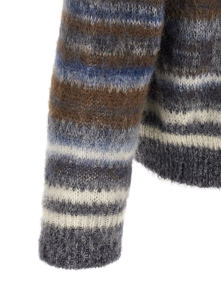 Isabel Marant Blue Virgin Wool Cardigan