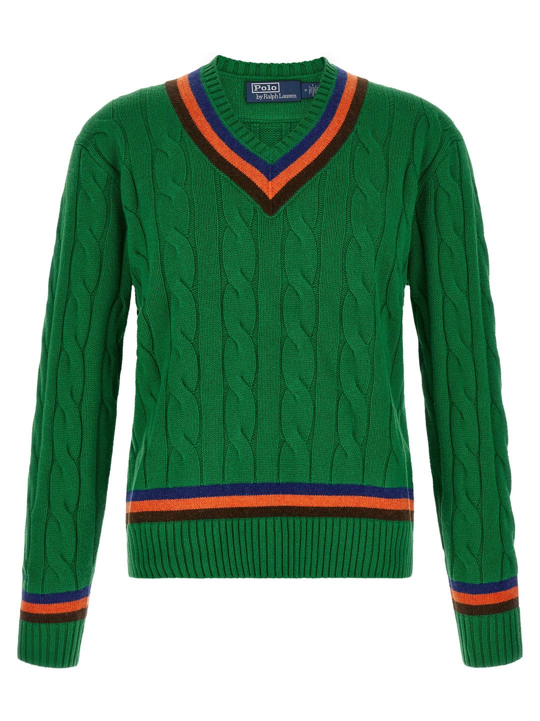 Polo Ralph Lauren Bicolor Wool Cardigan