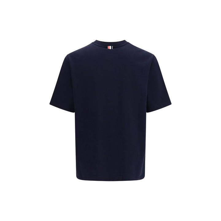 Thom Browne Gray Cotton T-Shirt