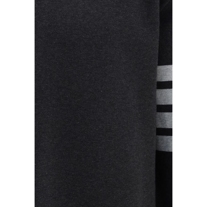 Thom Browne Gray Cotton Sweatshirt