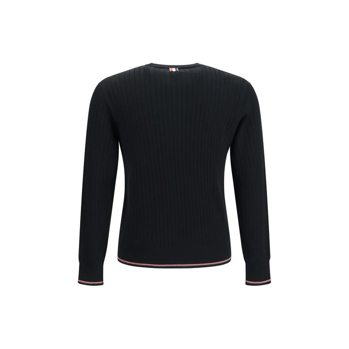 Thom Browne Black Wool Oves Aries Sweatshirt