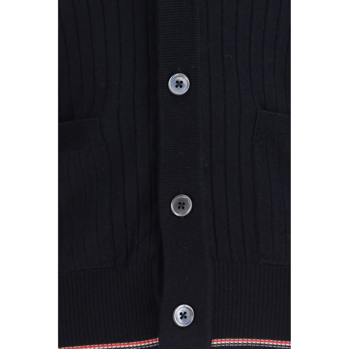 Thom Browne Blue Wool Oves Aries Cardigan