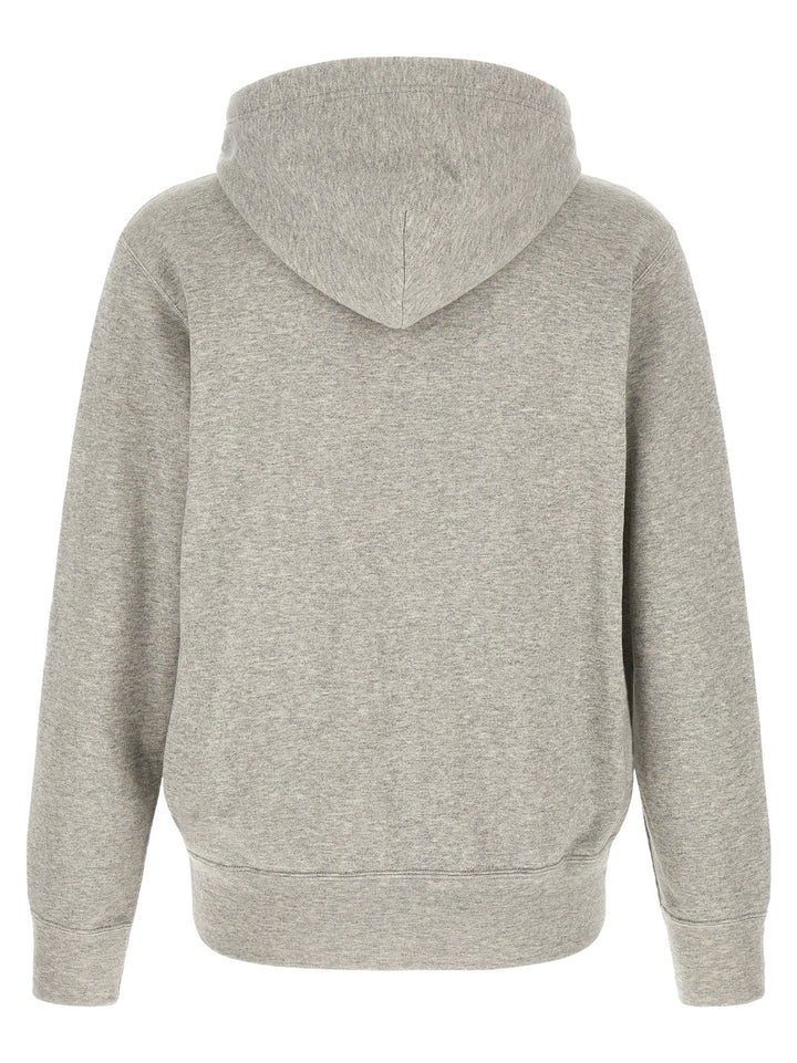 Comme Des Garçons Play Gray Cotton Cardigan