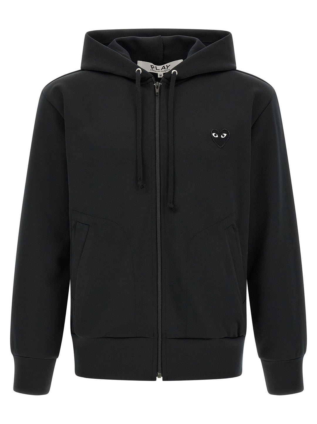 Comme Des Garçons Play Black Polyester Cardigan