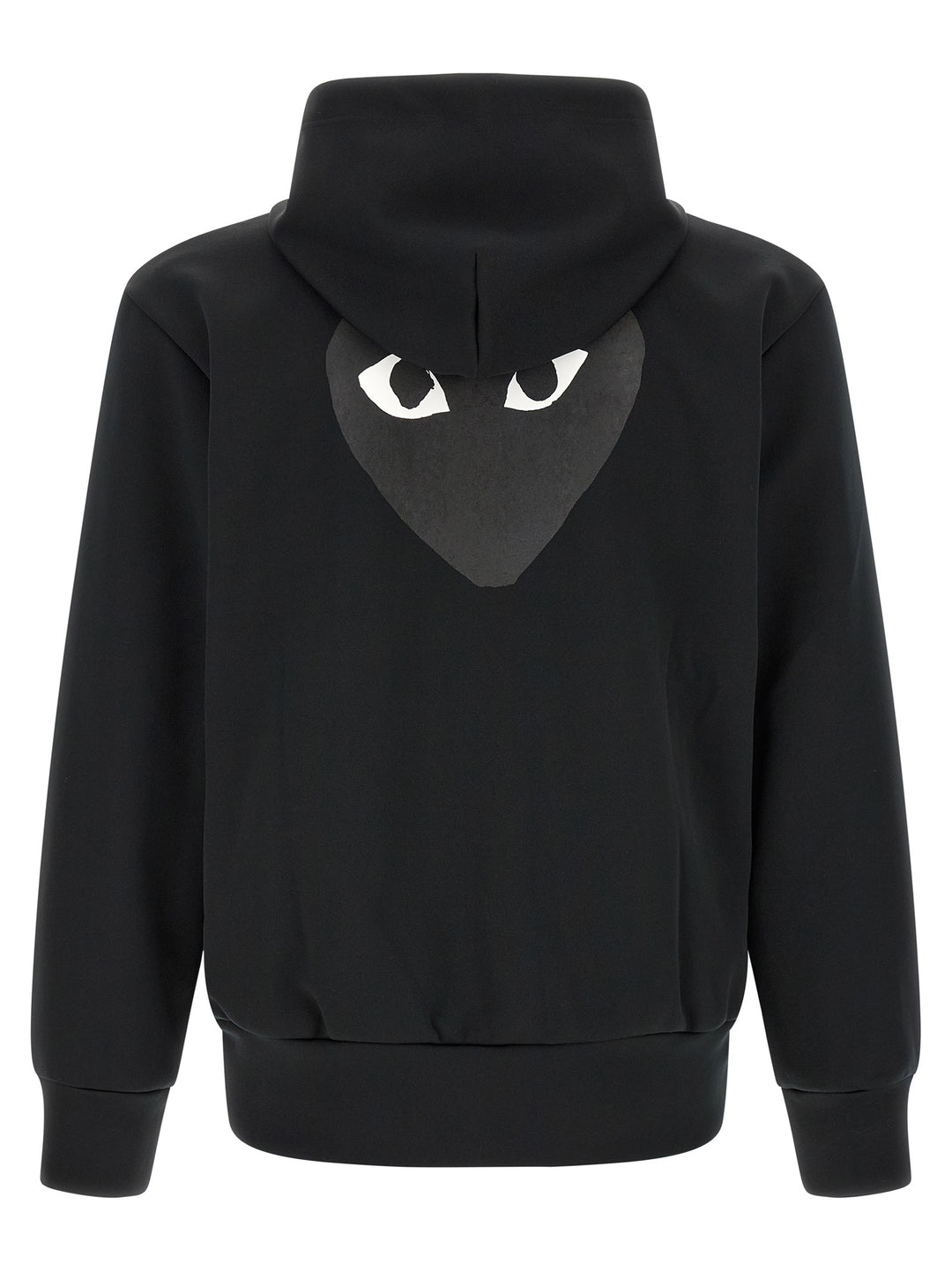 Comme Des Garçons Play Black Polyester Cardigan