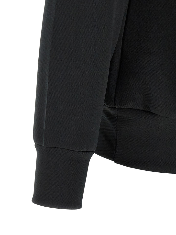 Comme Des Garçons Play Black Polyester Cardigan
