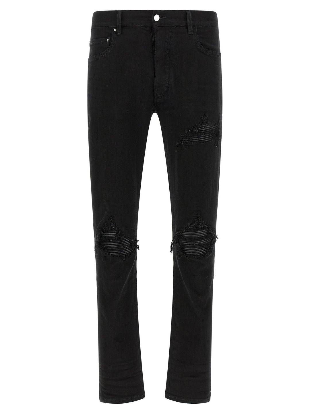 Amiri Black Cotton Slim Fit Jeans