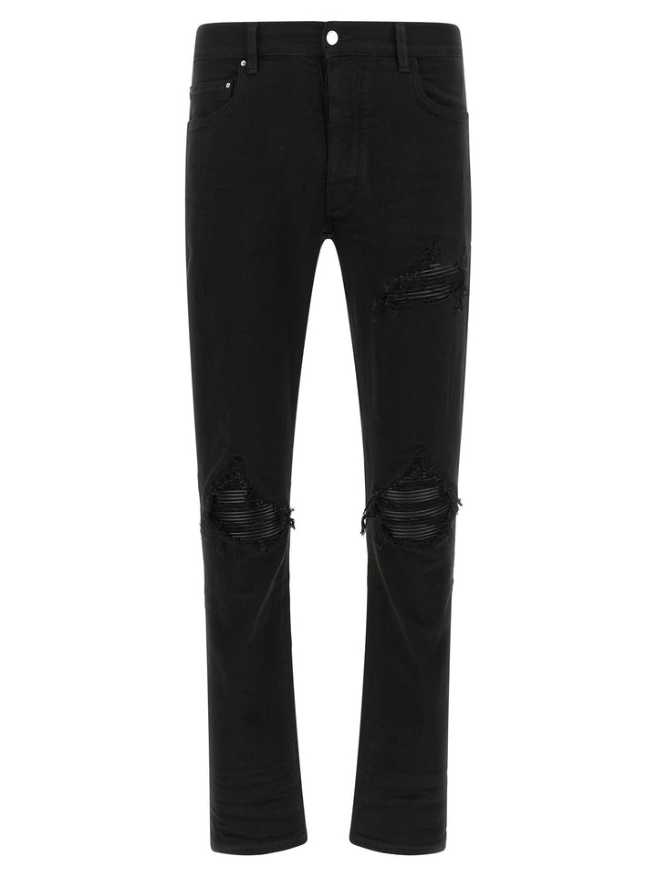 Amiri Black Cotton Slim Fit Jeans