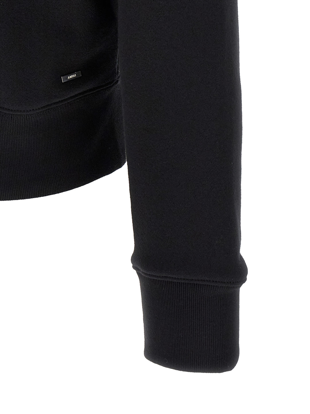 Amiri Black Cotton Sweatshirt