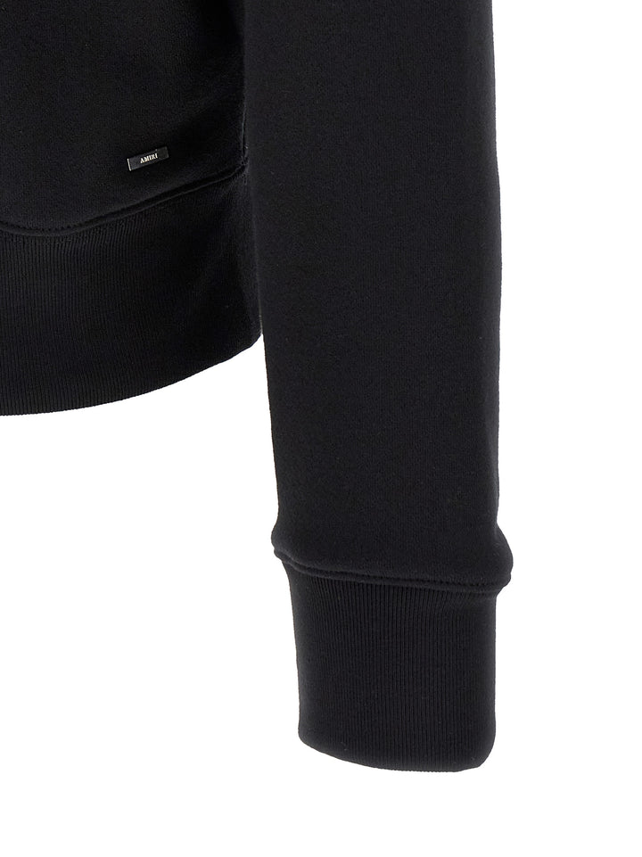 Amiri Black Cotton Sweatshirt