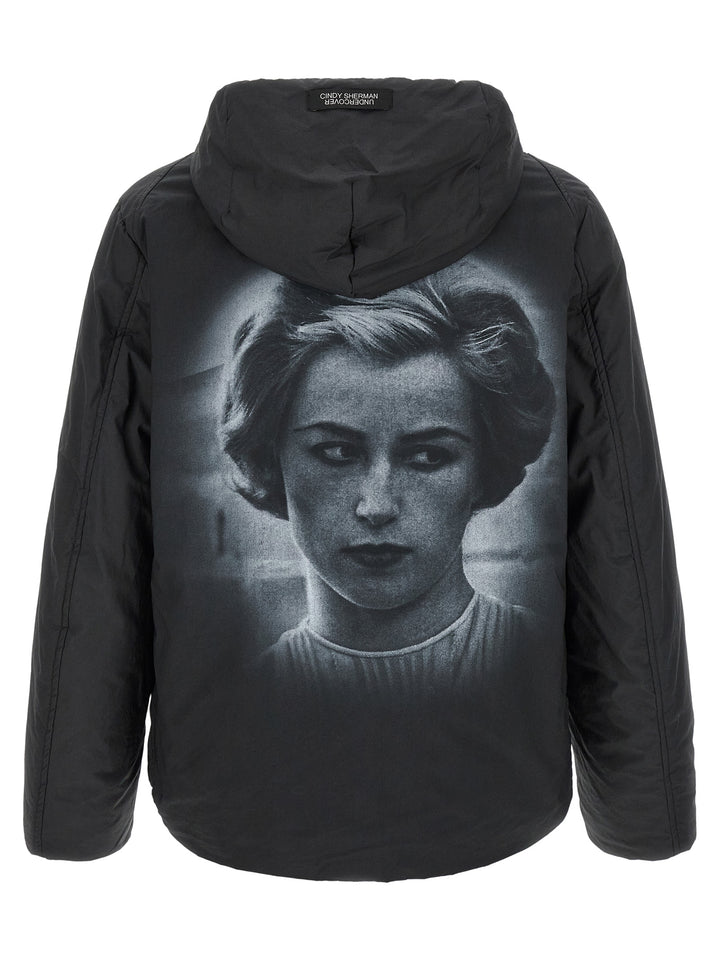 Undercover Black Cotton Full-Length Jacket