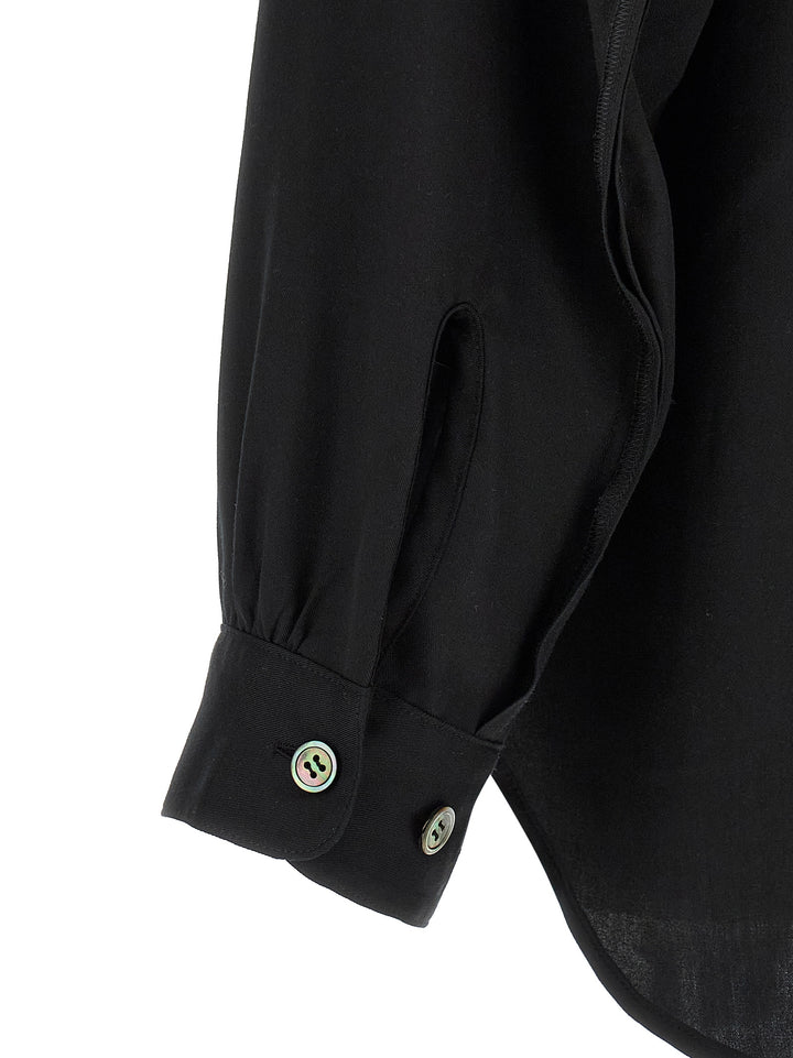 Undercover Black Rayon Blouse