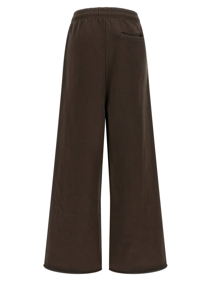 Entire Studios Brown Cotton Joggers (Workout Pants)