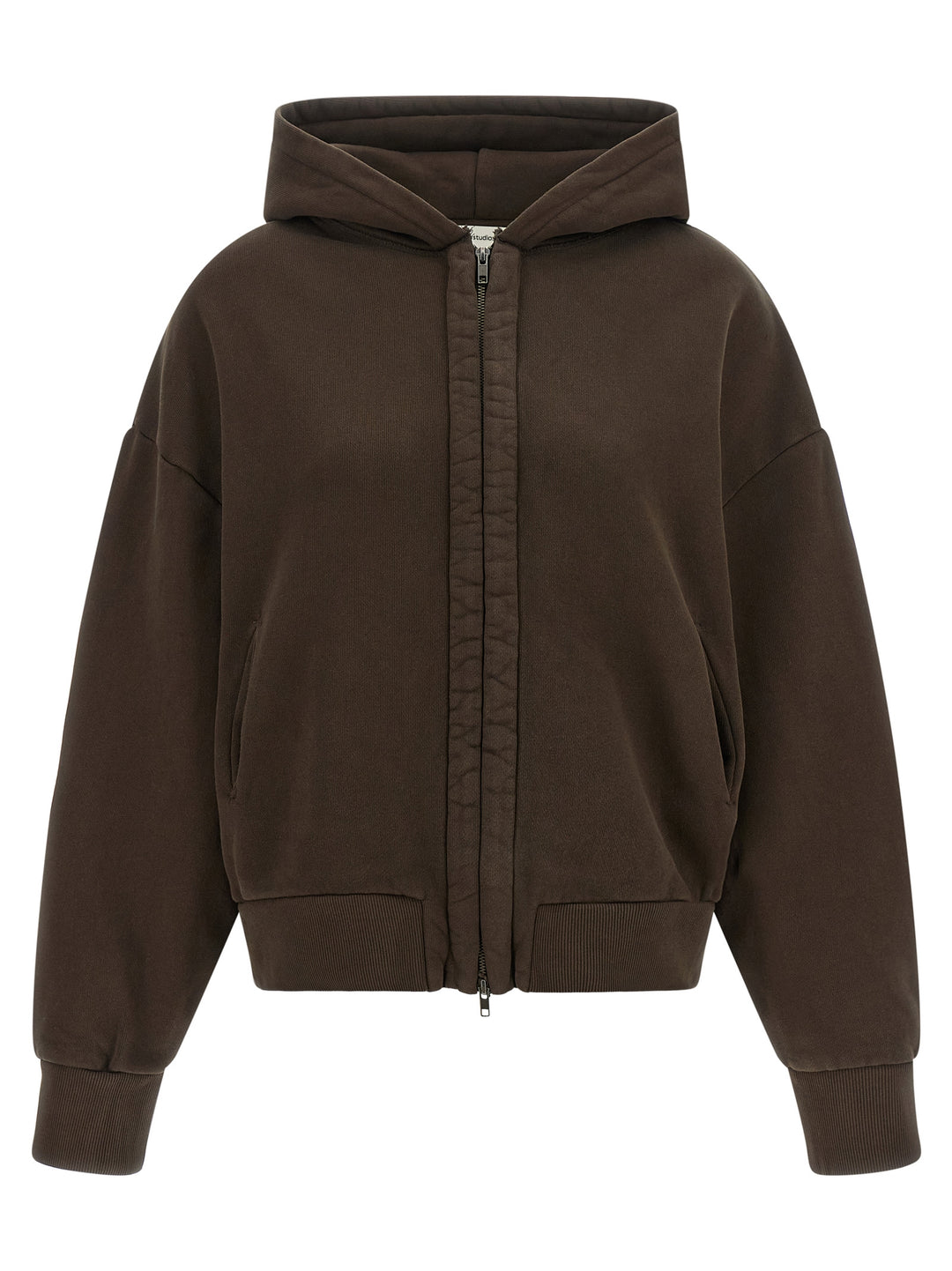 Entire Studios Brown Cotton Sweatshirt