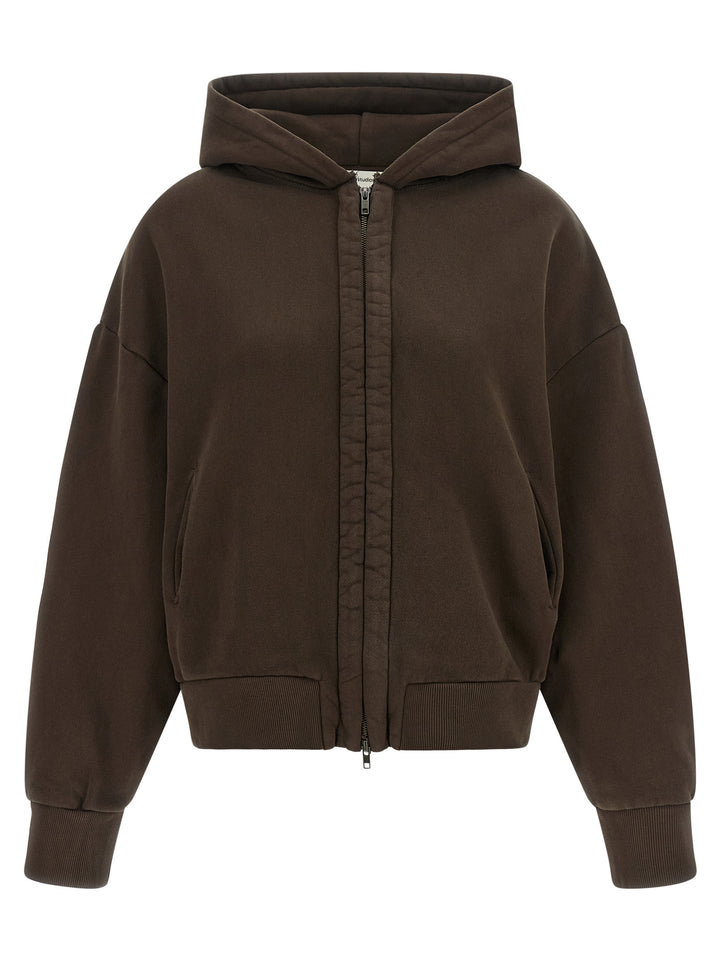 Entire Studios Brown Cotton Sweatshirt