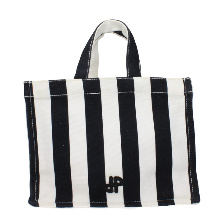 Patou Black Fabric Handbag