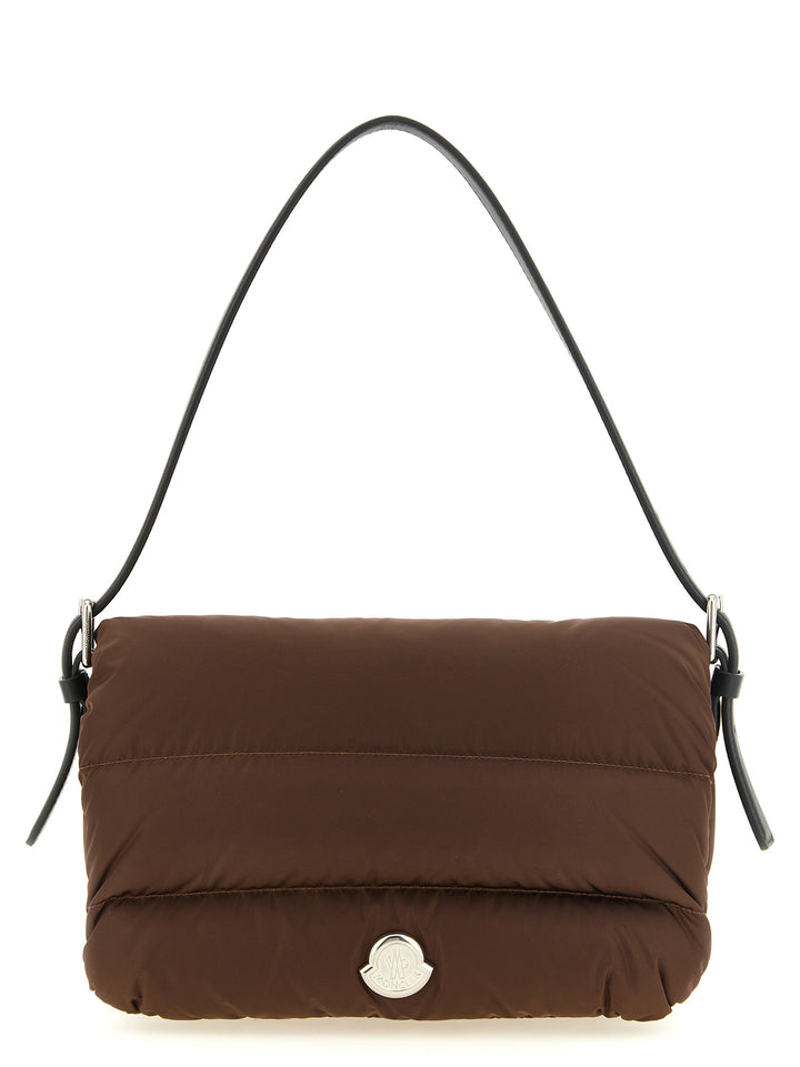 Moncler Brown Polyamide Shoulder Bag