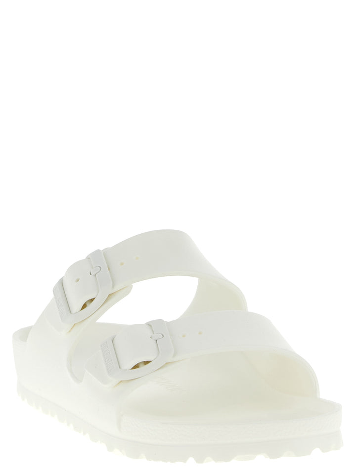 Birkenstock White Polyethylene Slides