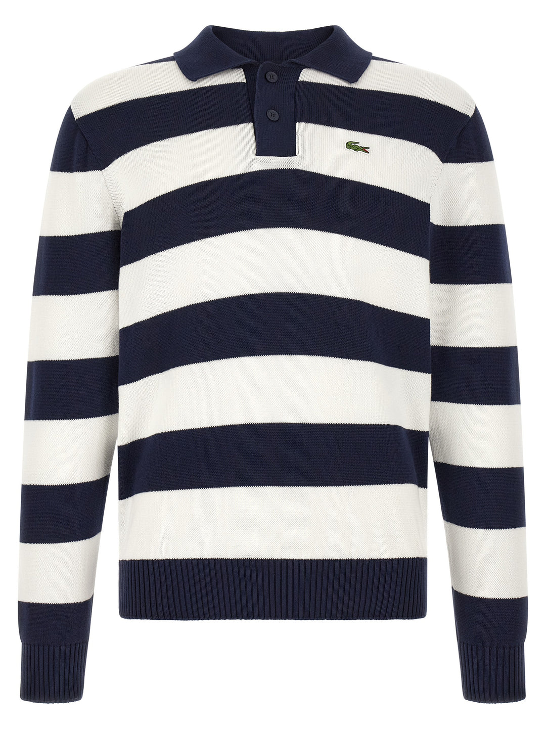 Lacoste White Cotton Cardigan