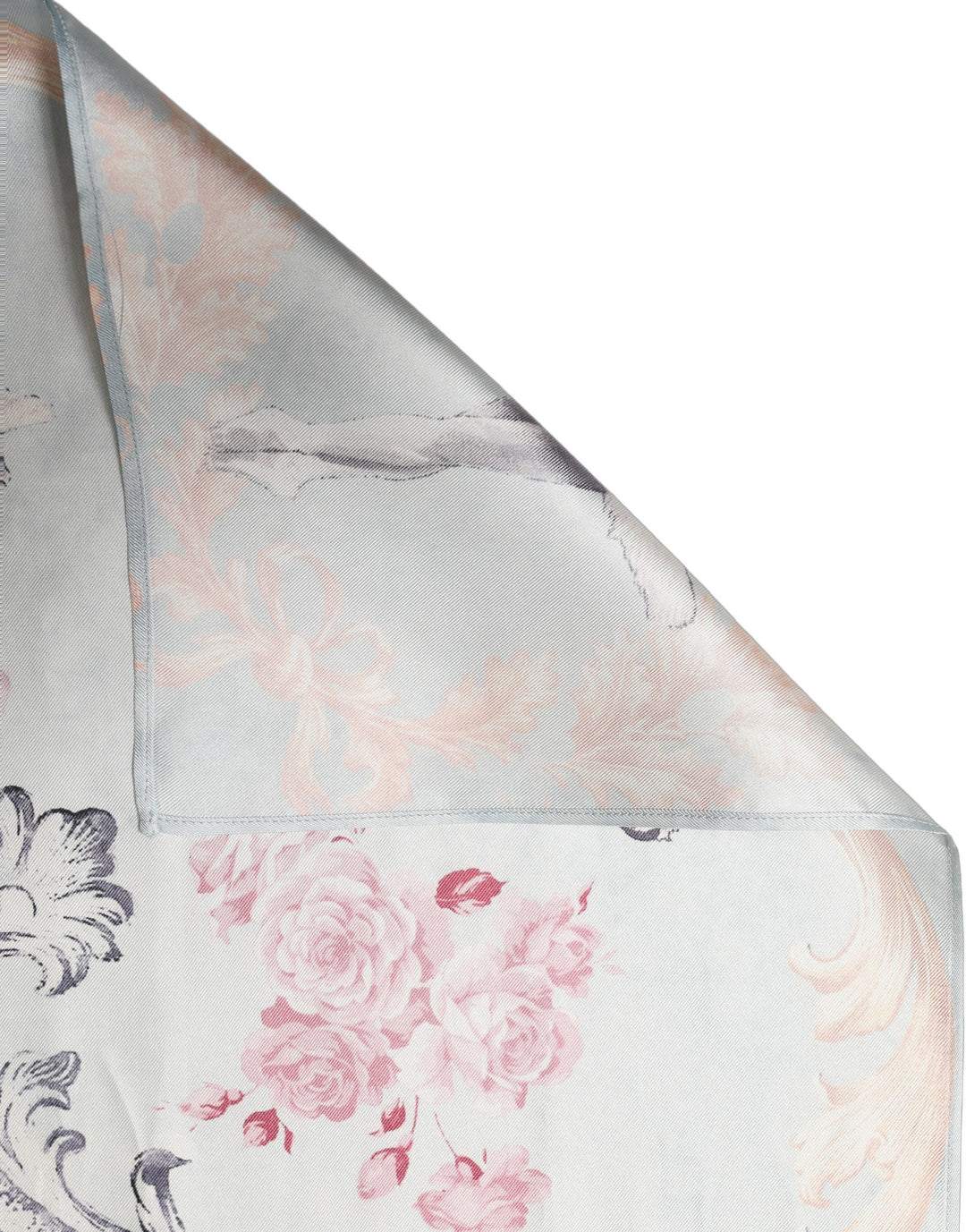 Dolce &amp; Gabbana Men Multicolor Ballerina Floral Foulard Scarf