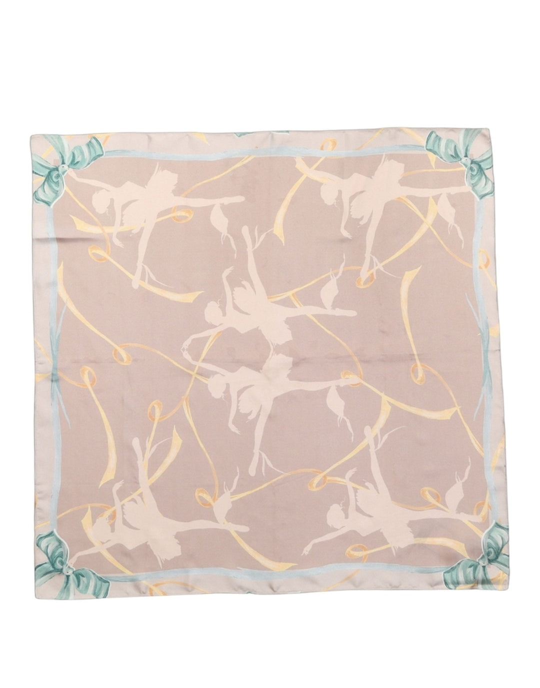 Dolce &amp; Gabbana Men Multicolor Ballerina Floral Foulard Scarf
