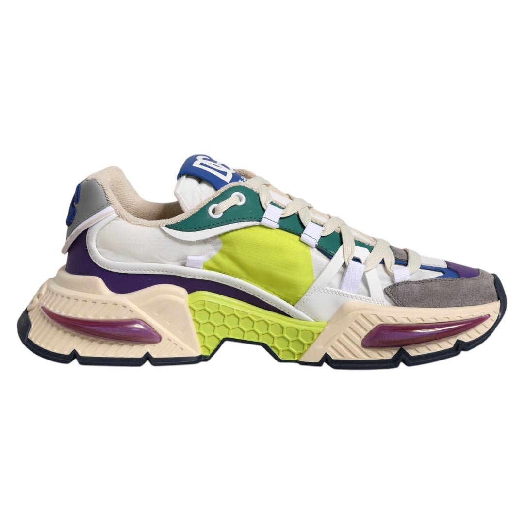 Dolce &amp; Gabbana Multicolor Airmaster Low Top Sneakers Shoes