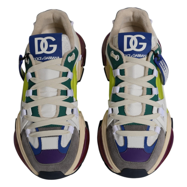 Dolce &amp; Gabbana Multicolor Airmaster Low Top Sneakers Shoes
