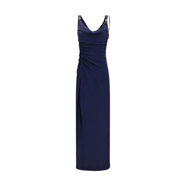 Versace Blue Viscose Casual Dress