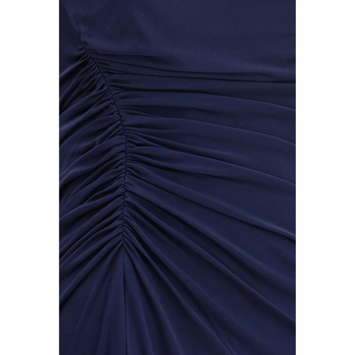 Versace Blue Viscose Casual Dress