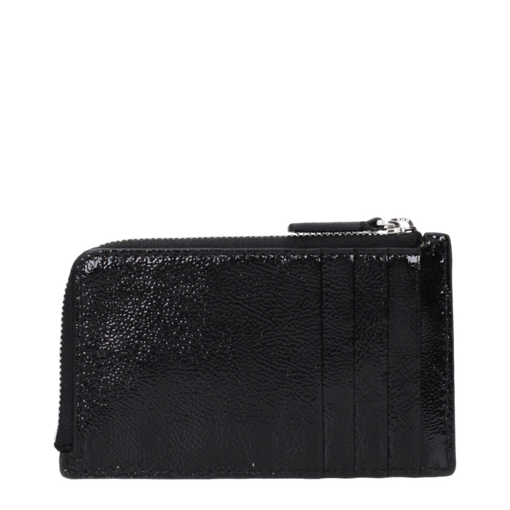 Courrèges Black Leather Wallet