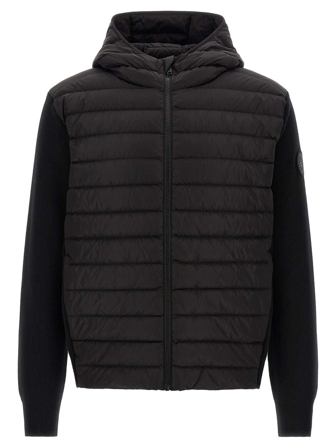 Canada Goose Black Wool Full-Length Jacket